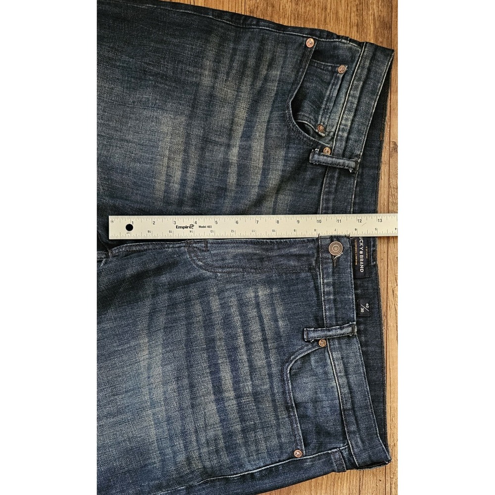 Lucky Brand Jeans '221 Straight' Mens tag=40x30 (MEASURED=41x28.5) - Picture 5 of 16